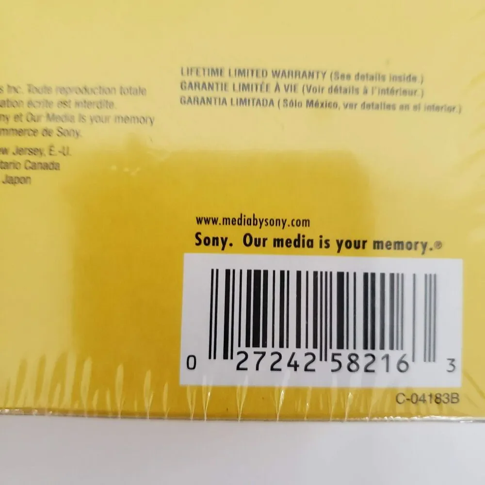 NEW!! (10) Pack Sony High Speed CD-R 700 MB 80-min 1x-48x Speed Slim Jewel Case